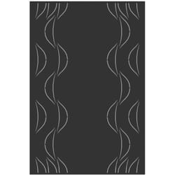 Plaque Murale Eole Noir L80 H120 - Le Marquier