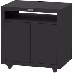 1 plateau supérieur 80*55 cm 4 roulettes directionnelles autobloquantes 2 portes avec système d'ouverture > (une simple press ...