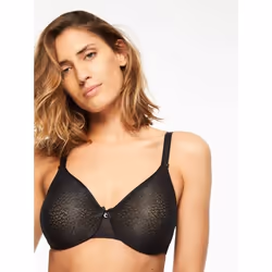 Chantelle 1891, Minimiseur, Noir, Avec armature, Motif, Femelle, Comfort