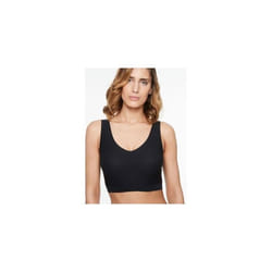 Brassière Soft Stretch - Chantelle - Noir - Sans armature - Col en V - Taille unique