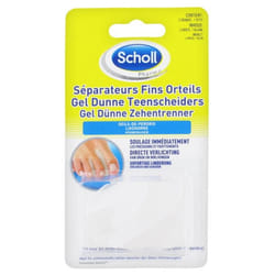 Scholl 3 Séparateurs d'orteils Fins