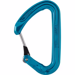 Mousqueton descalade PETZL ANGE L - Léger et ergonomique - Bleu