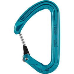 Mousqueton descalade PETZL ANGE L - Léger et ergonomique - Bleu