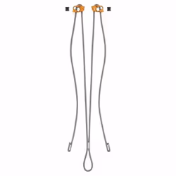 Longe Evolv Adjust - PETZL - Escalade - Positionneur avec brins réglables