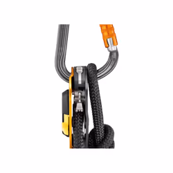 Petzl M36A BL mousqueton d'escalade Mousqueton à verrou En forme de D Aluminium Gris 1 pièce(s)