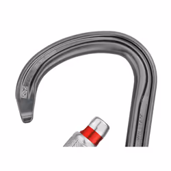 Petzl M36A SL mousqueton d'escalade Mousqueton à verrou En forme de D Aluminium Gris 1 pièce(s)