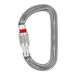 Petzl Am’D Mousqueton à verrou En forme de D Aluminium Gris 1 pièce(s)