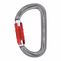 Petzl Am'D Mousqueton à verrou En forme de D Aluminium Gris 1 pièce(s) - Vue supplémentaire 5