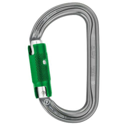 Petzl - Mousqueton asymétrique léger Am'D Pin-Lock M34A - x 1 - Gris clair - Pin-Lock