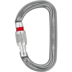 Mousqueton AmD Screw-Lock - PETZL - Aluminium - Gris - Adulte - Mixte - Escalade