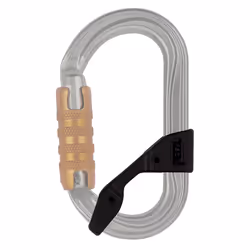 Petzl M33A TL mousqueton d'escalade En forme de D Aluminium Gris 1 pièce(s)