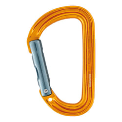 Petzl M39A S mousqueton d'escalade Mousqueton à verrou En forme de D Aluminium Jaune 1 pièce(s)
