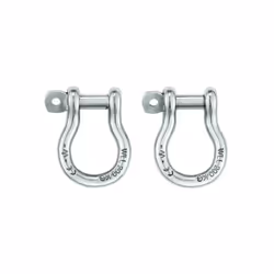 Manilles en acier inoxydable permettant de connecter une sellette sur un point d'attache ouvrable des harnais. ◉ Détails : Ty ...