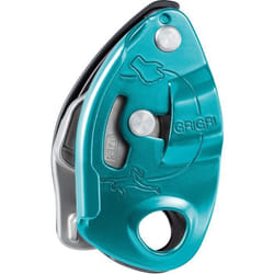 Assureur Grigri - PETZL - Bleu - Freinage assisté - Corde de 85 à 11 mm - Escalade