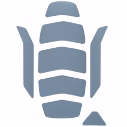 Améliorez votre visibilité en ajoutant des stickers réfléchissants sur votre casque STRATO de Petzl ! Contenu du colis : Stic ...