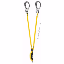 Description générale La longe d'antichute double Absorbica-Y MGO Petzl est conçue pour assurer la sécurité lors de la progres ...