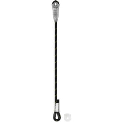 Longe simple non réglable en corde dynamique Jane-I Petzl L50 - Noir - 150 cm