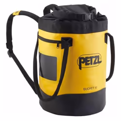 Simple et robuste, le sac BUCKET permet de ranger une corde, ainsi que du matériel complémentaire. Auto-portant, il se mainti ...