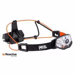 Petzl NAO RL Noir, Orange Lampe frontale LED