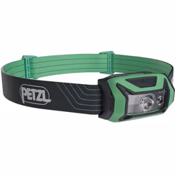 Petzl TIKKA, Lampe frontale, Vert, Plastique, Boutons, IPX4, LED