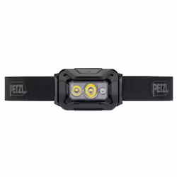 Petzl Aria 2 RGB, Lampe frontale, Noir, Duraluminium, Caoutchouc, Boutons, 1 m, IP67