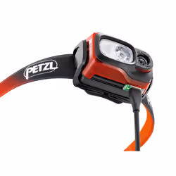 Petzl SWIFT RL Noir, Orange, Blanc Lampe frontale LED - Vue supplémentaire 4