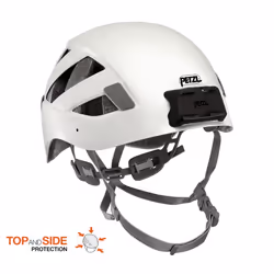 Petzl A042VA00, Casque ouvert, Construction de coque hybride, Mat