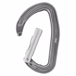 Petzl DJINN Mousqueton à verrou Aluminium Gris 1 pièce(s)