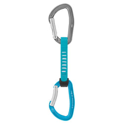 Petzl DJINN AXESS Mousqueton à verrou Aluminium Gris, Turquoise 1 pièce(s)