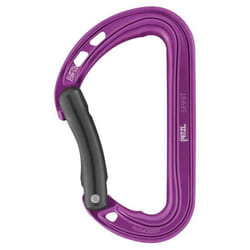 Mousqueton - PETZL - Spirit - Violet - Léger - 23 kN - Escalade Sportive