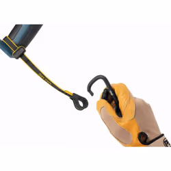 Interface de connexion permettant la sécurisation d'un outil : - sangle haute résistance permettant d'accrocher un outil alla ...