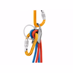 Petzl ATTACHE Mousqueton à verrou En forme de D Aluminium Jaune 1 pièce(s) - Vue supplémentaire 4