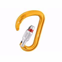 Petzl ATTACHE Mousqueton à verrou En forme de D Aluminium Jaune 1 pièce(s) - Vue supplémentaire 5