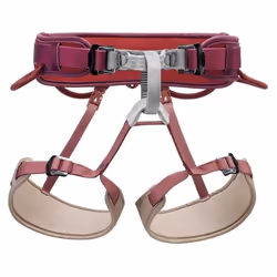 Baudrier descalade - PETZL - Corax - Réglable - Rouge foncé - Confortable