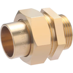 Noyon&thiebault - Raccord 3 pièces à joint sphéroconique mâle à souder et visser Ø28 - M26x34 (1')