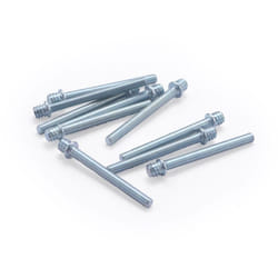 Noyon&thiebault - Patte à vis Métal M7x150 pour collier de tube cuivre longueur 50 mm x10