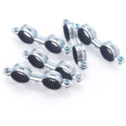 Noyon&thiebault - Collier de fixation double isophonique pour tube cuivre Ø18 x5 colliers