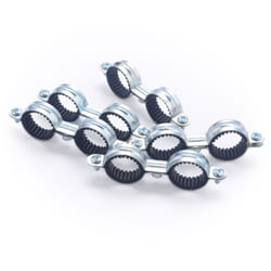 Noyon&thiebault - Collier de fixation double isophonique pour tube cuivre Ø22 x5 colliers