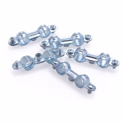 Collier de fixation double en acier pour tube en cuivre de diamètre 12 mm Fabriqué en acier, ce collier est conçu pour fixer  ...