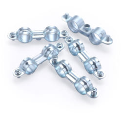 Noyon&thiebault - Collier de fixation double pour tube cuivre Ø16 x5 colliers