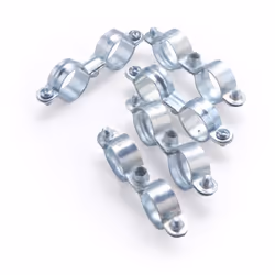 Collier de fixation double en acier pour tube en cuivre de diamètre 22 mm Fabriqué en acier, ce collier est conçu pour fixer  ...