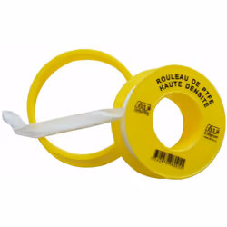 Description générale Ce rouleau d'étanchéité en téflon de 12 mètres de long et 12 mm de large est conçu pour assurer l'étanch ...