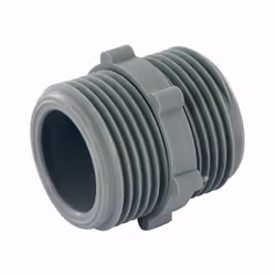 Adaptateur pour flexible de machine à laver double mâle M3/4' (20x27) NOYON & THIEBAULT - 1868S-C1 - Permet de raccorder 2 fl ...