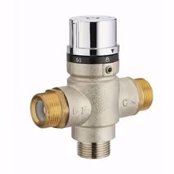 Mitigeur thermostatique de chauffe-eau mâle M3/4' (20x27) NOYON & THIEBAULT - 7705-20C1 - Permet d'obtenir une eau mitigée de ...