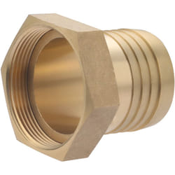 Noyon&thiebault - Raccord femelle laiton cannelé ptr ø sur crans 55.5 - tuy. pe Ø63 - Femelle 50x60