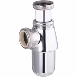 - Siphon de lavabo laiton Ø32 33x42 - Hauteur réglable 35 à 90 mm - Finition chromée