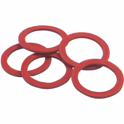 - Joint plat en fibre rouge pour intérieur de raccord - température utilisation : mini 0 °C / maxi +70 °C - application : eau ...
