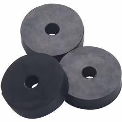- Clapet percé pour tête de robinet à clapet, sanitaire ou à potence - Norme : ACS - Matière : caoutchouc EPDM noir - Tempéra ...