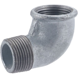 Noyon&thiebault - Coude 90° mâle femelle en galva MF26x34 (1')