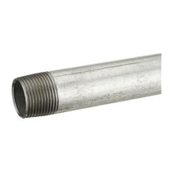 Noyon&thiebault - Tube fer galva 1 pièce l : 1 m Mâle Entrée : 15x21 mm